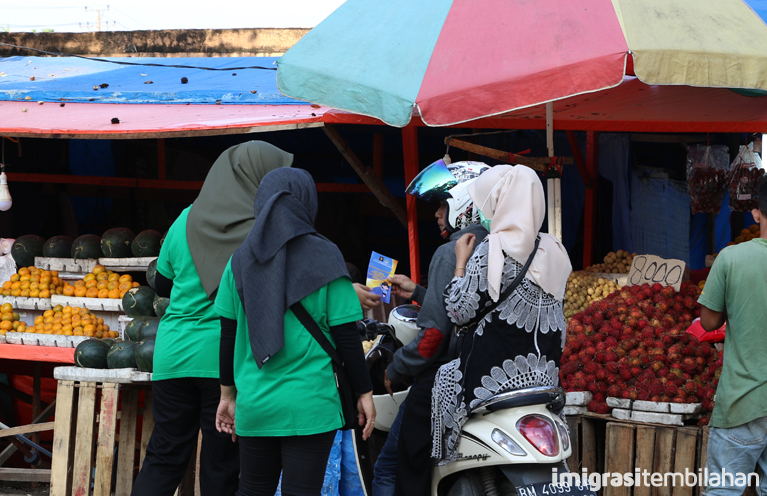 Penyebaran Informasi Keimigrasian dalam rangka HBI ke-70